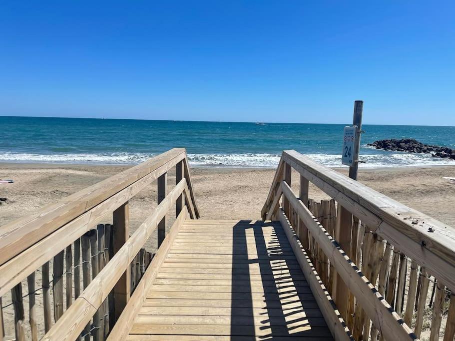 Appart Frontignan Sur La Plage, Piscine, Wifi, Tv, Netflix Екстериор снимка